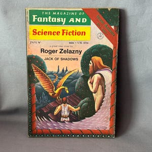 Vintage sciencefiction fantasy paperback boek tijdschrift sci-fi ruimte 1971 schaduw