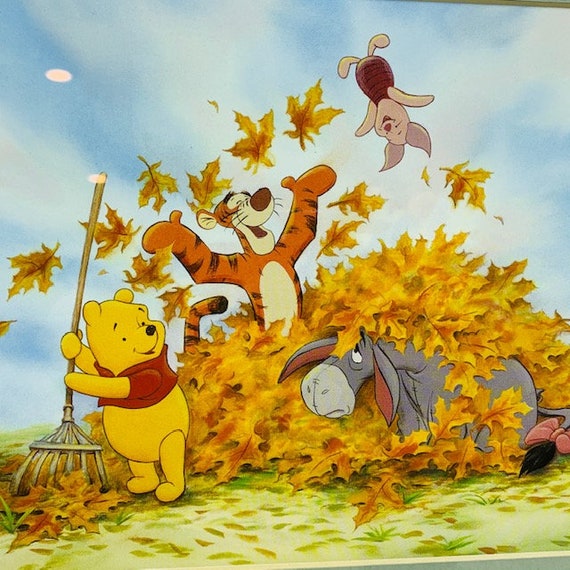 新品★くまのプーさん Winnie the Pooh イーヨ 油絵風 額縁 くまのプーさん | ディズニー アート 絵画 ポスター専門店