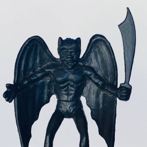 DRAGONRIDERS OF STYX vintage 1983 dungeons dragons dfc miniature plastic action figure toy ragnar guliz dragon rider black demon sword orc