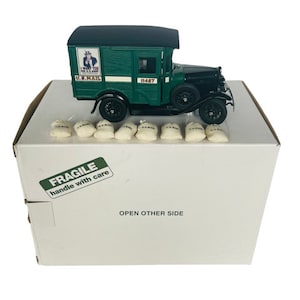 Franklin Mint Danbury Diecast Car model die cast Box 1931 US Mail Truck bags vtg