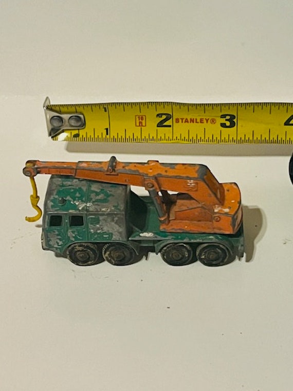 Vintage 1961 Lesney Matchbox #30 / Crane Truck Magirus–Deutz