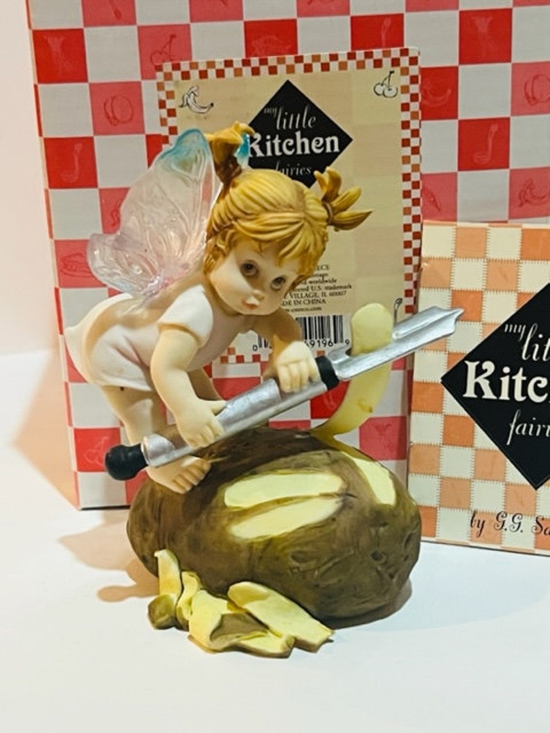 My Little Kitchen Fairies Figurine Fairy Enesco NIB Box Etsy