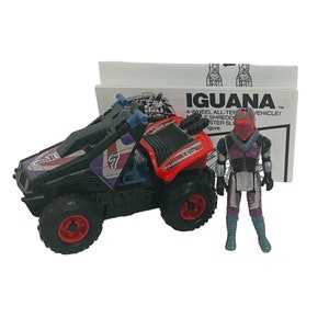 Iguana Lester Sludge ATV mobile 1987 Mask Kenner M.A.S.K. vtg figure COMPLETE