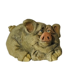 Frumps D&D Studio Schwein Figur Anthropomorphe Piggy Hog Ferkel Durby Derby vtg