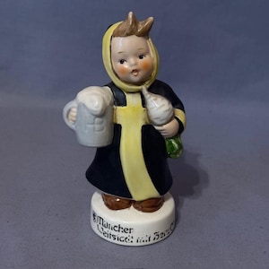 Vintage Goebel Hummel Figurine West Germany SIGNED 1970 Munchen Stein Beer Monk