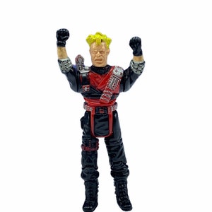 MASK KENNER TOYS M.A.S.K. vintage action figure retro vtg vehicle driver Vampire Floyd Malloy red motorcycle 2