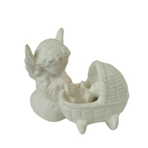 Nativity Goebel Hummel Figurine vtg Porcelain Jesus Germany W sculpture angel