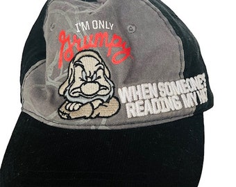 Disney Grumpy Cap - Etsy