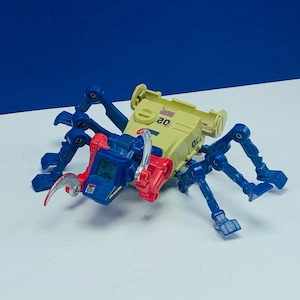 TRANSFORMERS GOBOTS ROBOTS figura de acción vintage original G1 juguete vtg Hasbro Takara Shinsei araña a batería insectoide BMC2