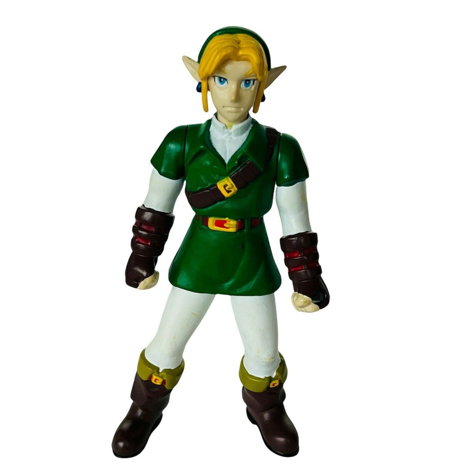 Legend of Zelda Link Action Figure BD&A Ocarina Vtg Nintendo 64