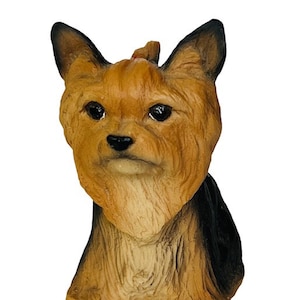 Yorkshire Terrier Yorkie Figurine vtg puppy dog anthropomorphic England North UK
