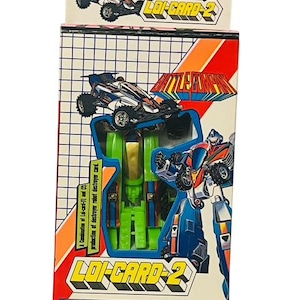Battle Company Loi Card Destroyer Taiwan Transformers Figure Gobot Robot Vtg Box 2