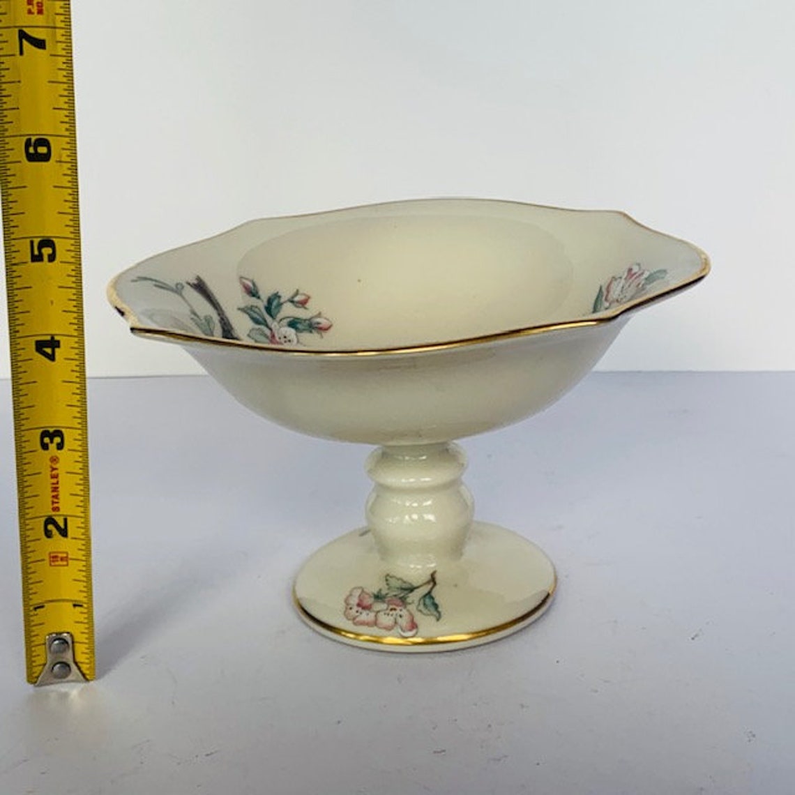 LENOX SERENADE BOWL footed candy compote nut serving dish Etsy