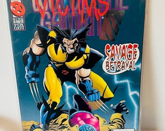 Wolverine Gambit Victims #3 Comic-Buch Marvel Vtg 1995 Savage Betrayal X-Men