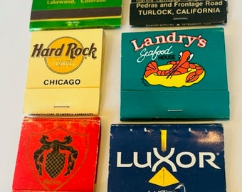 Match Holder matchbook vtg advertising LOT Lakewood Turlock Hotel Garcia cafe 23