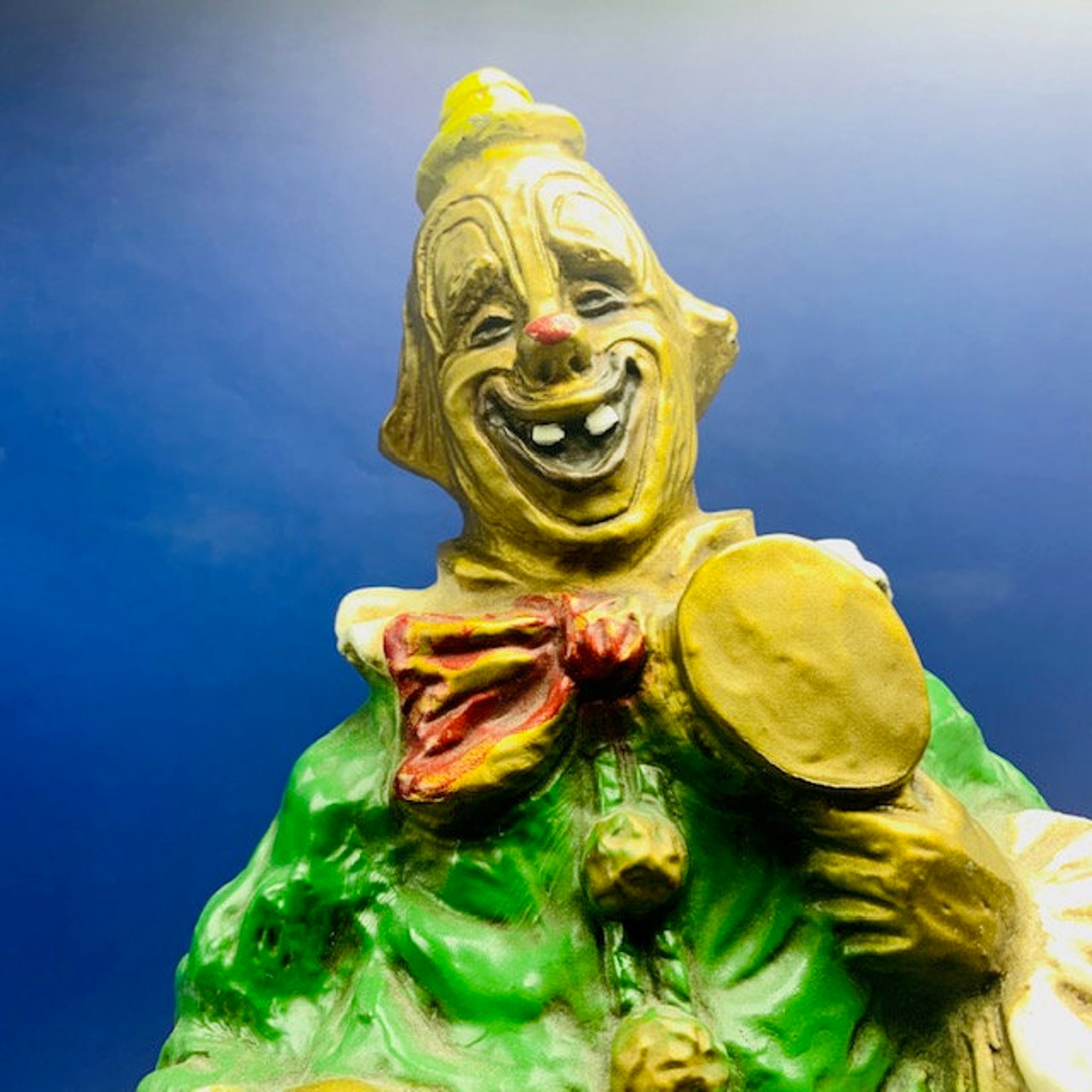 CREEPY CLOWN STATUE 1966 Universal Statuary Chicago Illinois Etsy