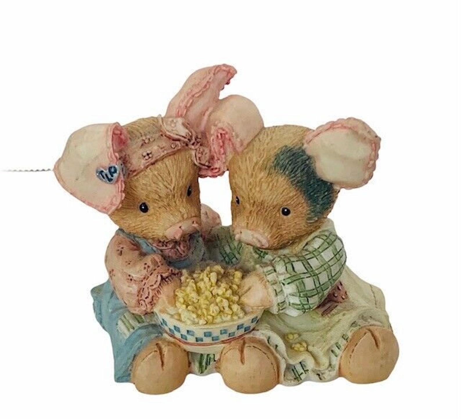 this little piggy figurines by enesco