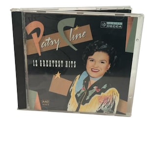 Patsy Cline CD music disc vtg 12 Greatest Hits 1988 Decca Crazy Love Country