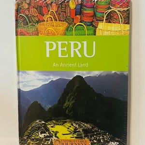 Unforgettable Journeys DVD Vacation SEALED new History Global Peru Ancient Land
