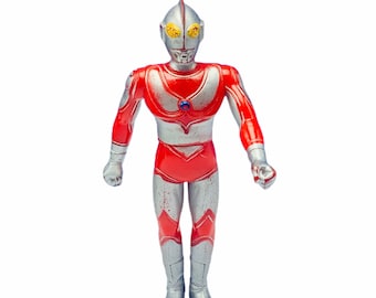 FIGURA DE ACCIÓN DE ULTRAMAN, robot guerrero shogun Kaiju de anime japonés vintage, juguete de plástico, coleccionable japonés BMC2