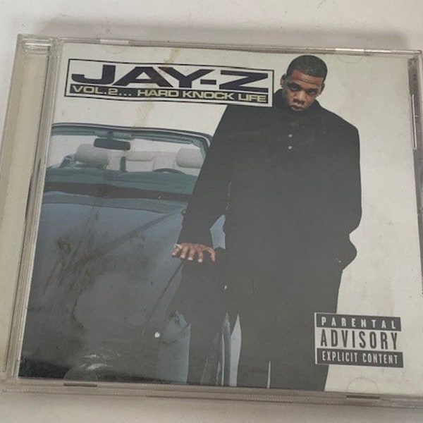 Jay-Z volume 2 Hard Knock Life 1998 CD vintage music memorabilia hip hop rock rock rap heavy metal vtg Records west east coast