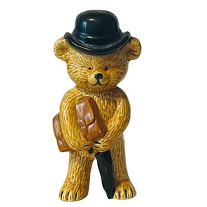 Danbury Mint Teddy Bear Collection figurine anthropomorphic porcelain Umbrella