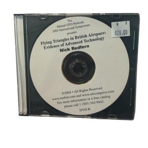UFO Abduction DVD Roswell MUFON Alien Space Nephilim Paranormalne Nick Redfern uk