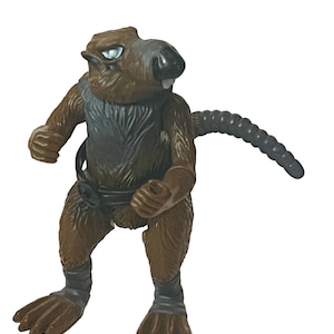 Teenage Mutant Ninja Turtle TMNT Figure Vtg Playmates Splinter 1988 strap rat
