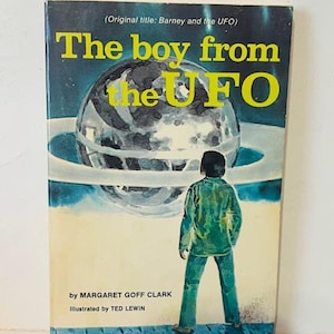 Boy From UFO Margaret Goff Clark 1979 Science Fiction Paperback Book Space Lewin