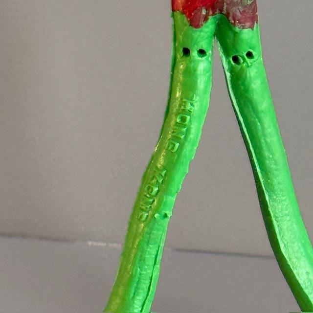 Vintage Brabo Bendies Toy Figure Bendy 1970s Hong Kong