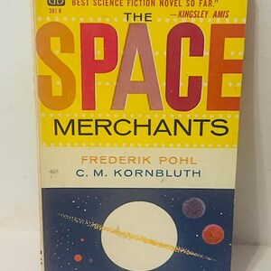 Space Merchants Fantasy Science Fiction Paperback Book 1960 Pohl CM Kornbluth