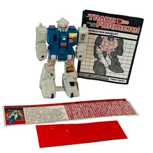 Twin Twist Transformers Takara figure Hasbro Takara G1 vtg 1984 jumpstarter toy BMC2