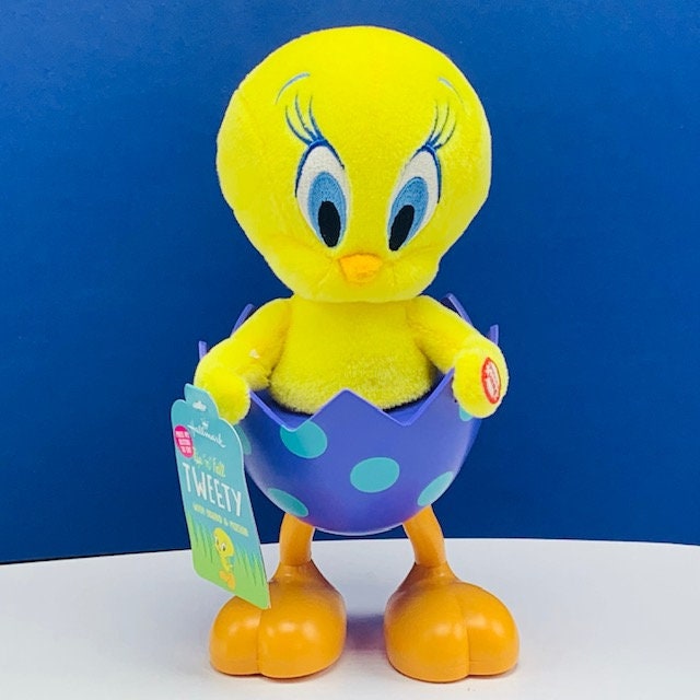 TWEETY BIRD HALLMARK 1980s Vintage Walking Talking Electronic Toy
