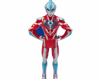 FIGURA DE ACCIÓN DE ULTRAMAN, robot guerrero shogun Kaiju de anime japonés vintage, juguete de plástico, coleccionable japonés BMC2