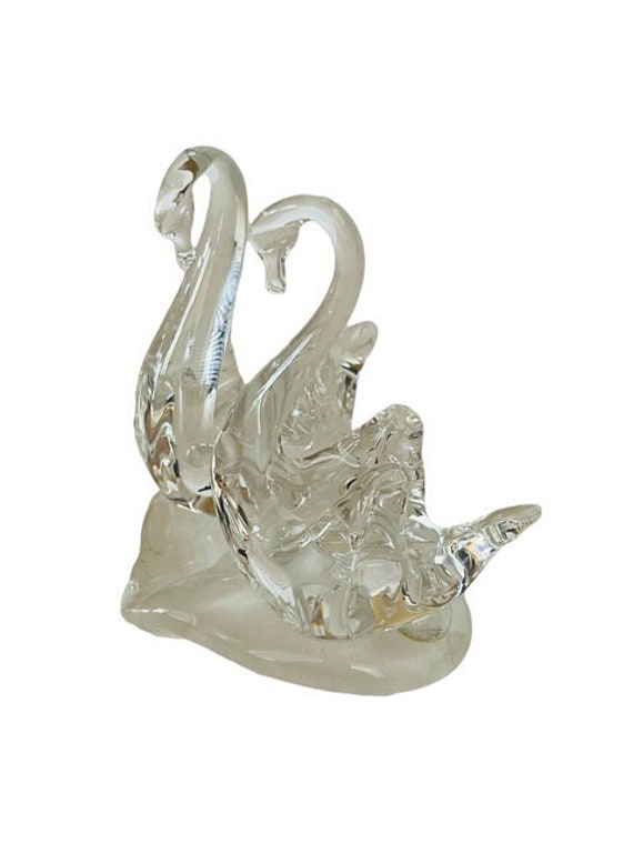 Swarovski Crystal Pair of Swans (DEB) Swarovski Crystal Pair of Swans (DEB)