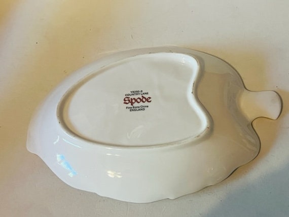 Spode Country Lane vintage porcelain ashtray mint… - image 5