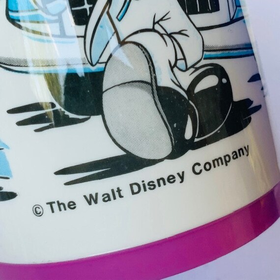 Vintage Aladdin Walt Disney World Thermos Bottle Hot Cold Mickey