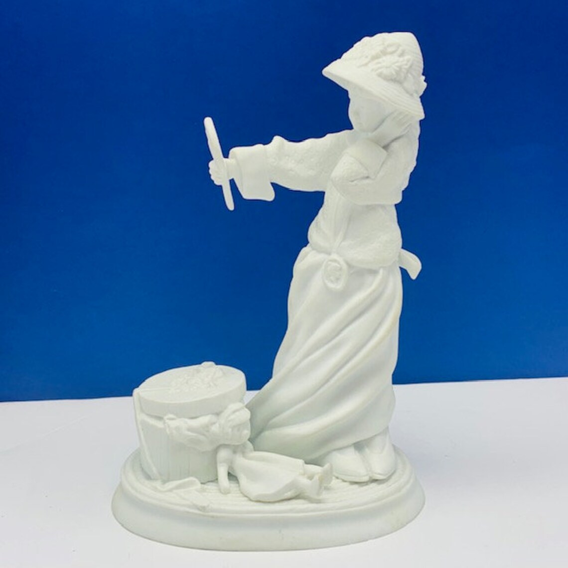 NORMAN ROCKWELL FIGURINE 1980s Franklin Mint Vintage Porcelain Etsy