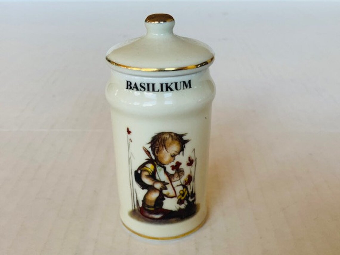 HUMMEL SPICE JAR Goebel Canister Vintage Original West Germany Etsy