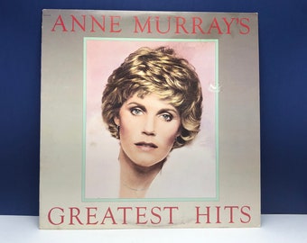 VINYL RECORD VINTAGE 33 rpm music album lp vtg cover sleeve Anne Murray greatest hits dannys song