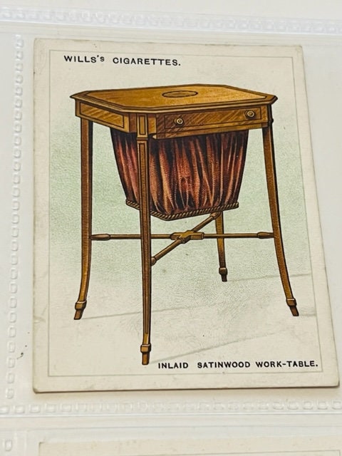 Rare Satinwood Lap Desk on Matching Stand Rare Satinwood Lap Desk on Matching Stand