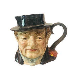 Beswick England Captain Cuttle toby mug cup jug figurine bust 1120 doulton vtg