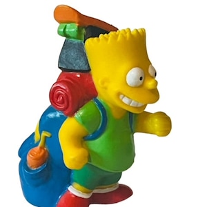 The Simpsons action figure toy Playmates Springfield 1990 Miniature TCFFC Bart