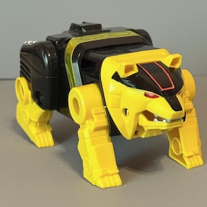 Voltron Yellow Lion Transformers Figure Toy Robot Hasbro Hunk Part Panosh Black