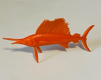 Deep Sea Creatures 1968 MPC Plastic Cereal Toy Figure Marx Vtg