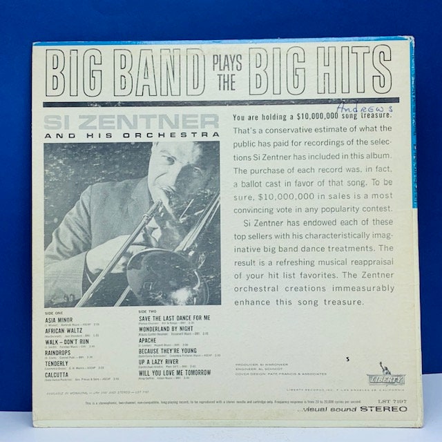 VINYL RECORD VINTAGE 33 Rpm Music Album Lp Vtg With Cover Sleeve Mcm 12 ...