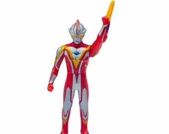 FIGURA DE ACCIÓN DE ULTRAMAN, robot guerrero shogun Kaiju de anime japonés vintage, juguete de plástico, coleccionable japonés BMC2