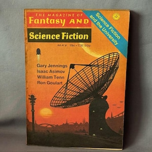 Vintage Science Fiction Fantasy Paperback Book Magazine Sci Fi Space 1957 Window