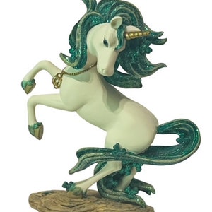 Einhorn Figur Pegasus Hamilton Emerald Isle kann Regenbogen Regen Pferd