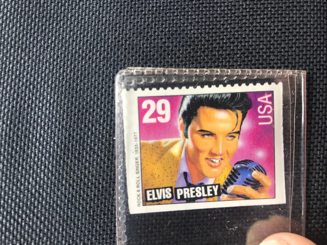 Vintage Elvis Presley Stamp Postage 29 Cents USA Ephemera King Etsy